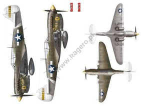 Kagero KD72009 PACIFIC P-40N WARHAWKS. Part I 1/72 – imagen 2