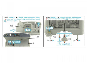 Quinta Studio QD48294 Opel Blitz family 3D-Printed &amp;amp; coloured Interior on decal paper (Tamiya/Italeri) 1/48 – immagine 2