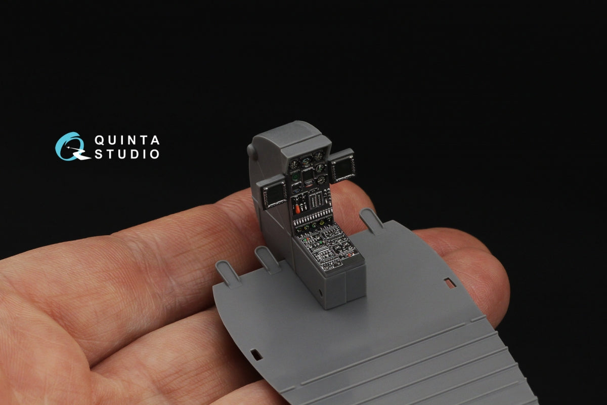 Quinta Studio QD35148 AH-6J/MH-6J 3D-Printed &amp;amp; coloured Interior on decal paper (Kitty Hawk) 1/35 – zdjęcie 3