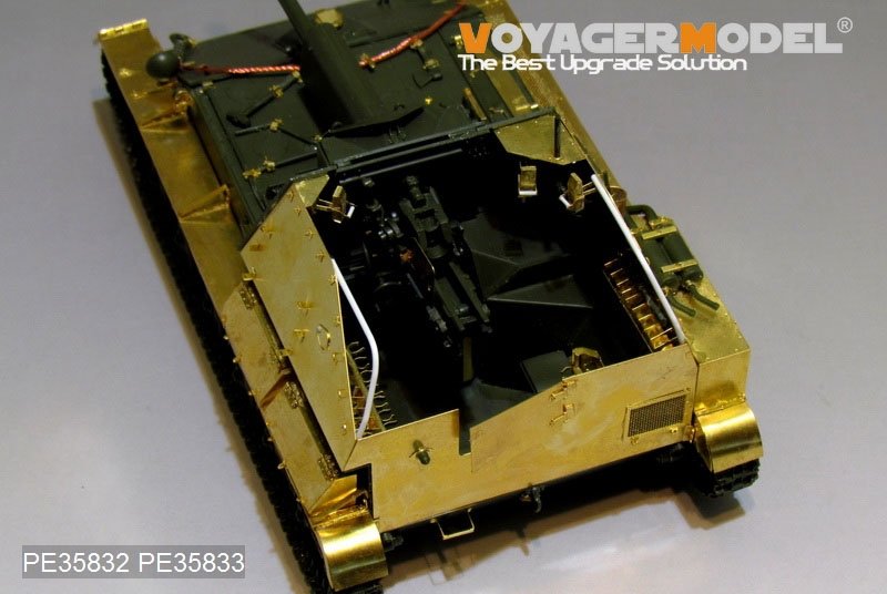 Voyager Model PE35833 WWII Russian SU-76 Self-Propeller Gun fenders (For TAMIYA 35349) 1/35 – immagine 3