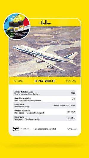 Heller 56459 Starter Kit - B-747-200 AF 1/125 – imagen 6