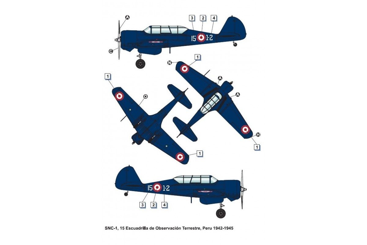 Dora Wings 48041 Curtiss-Wright SNC-1 Falcon II 1/48 – zdjęcie 6