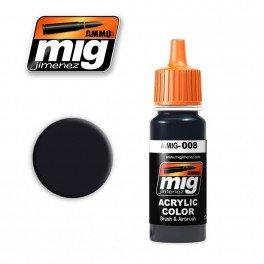 MUNITIONS de Mig Jimenez 0008 RAL 7021 DUNKELGRAU