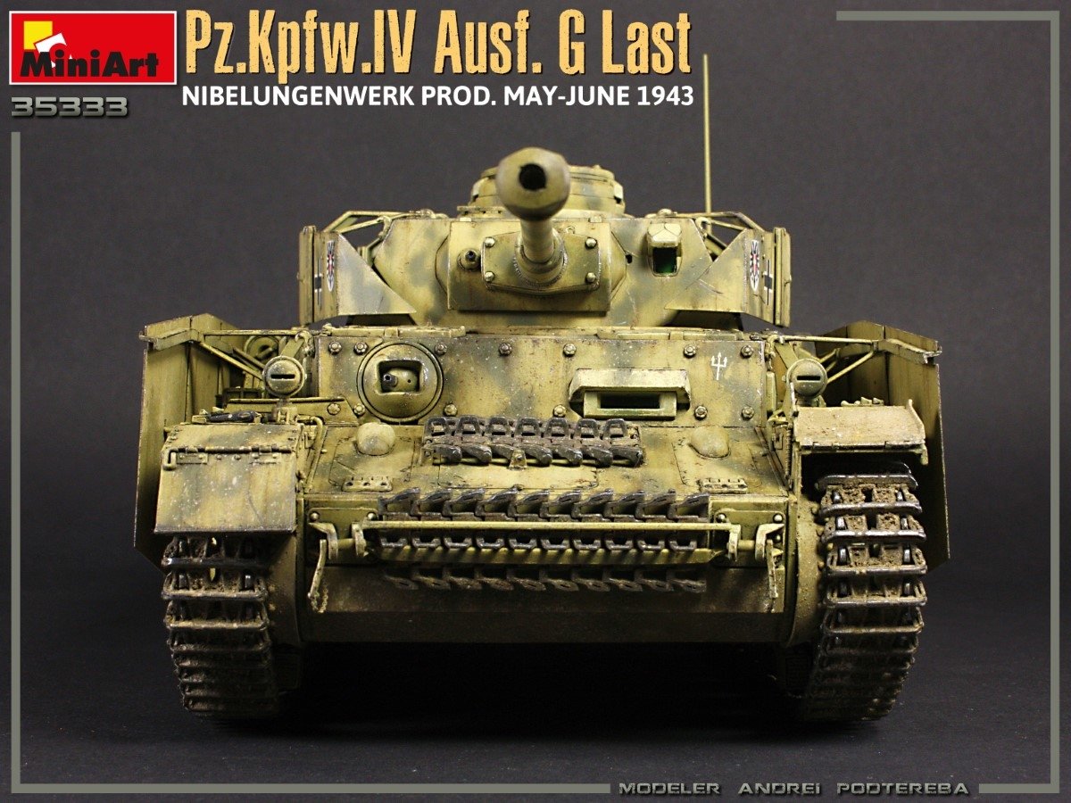 MiniArt 35333 Pz.Kpfw.IV Ausf. G Last/Ausf. H Early. NIBELUNGENWERK PROD. MAY-JUNE 1943. 2 IN 1 INTERIOR KIT 1/35 – zdjęcie 24