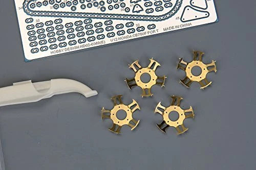 Hobby design HD02-0369 Honda CB 750 F - Detail Up PE Set for Tamiya 1/24 – Bild 3
