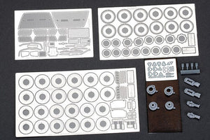 Hobby design HD02-0323 Mitsubishi Lancer Evo X - Detail Up PE Set for Aoshima 1/24