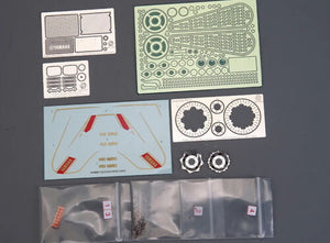 Hobby design HD02-0452 Yamaha RZ250 (1980) - Detail Up PE Set for Hasegawa 1/12
