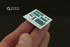 Quinta Studio QD48084 Mi-2 3D-Printed &amp;amp; coloured Interior on decal paper (for Aeroplast kit) 1/48 – immagine 5