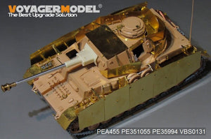 Voyager modèle PEA455 Panzer allemand de la seconde guerre mondiale.IV Ausf.H première version Schurzen (GP) 1/35 – image 5