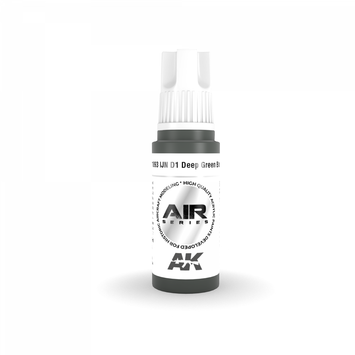 AK Interactive AK11893 IJN D1 DEEP GREEN BLACK – AIR 17ml – zdjęcie 2