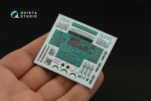 Quinta Studio QD35077 Ka-29 3D-Printed &amp;amp; coloured Interior on decal paper (Trumpeter) 1/35 – immagine 4