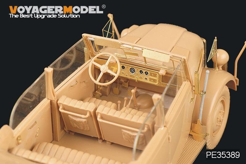 Voyager Model PE35389 WWII German Steyr 1500A Kommandeurwagen for TAMIYA 35235 1/35 – imagen 7