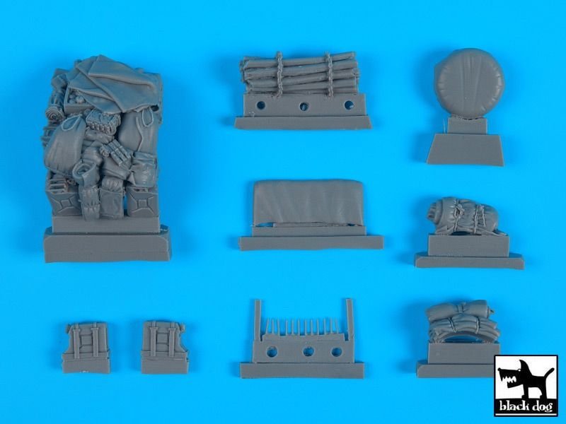 Black Dog T35219 Kübelwagen Africa Corps accessories set 1/35 – imagen 6