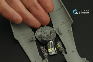 Quinta Studio QD48367 F4U-1A 3D-Printed &amp;amp; coloured Interior on decal paper (Magic Factory) 1/48 – imagen 6