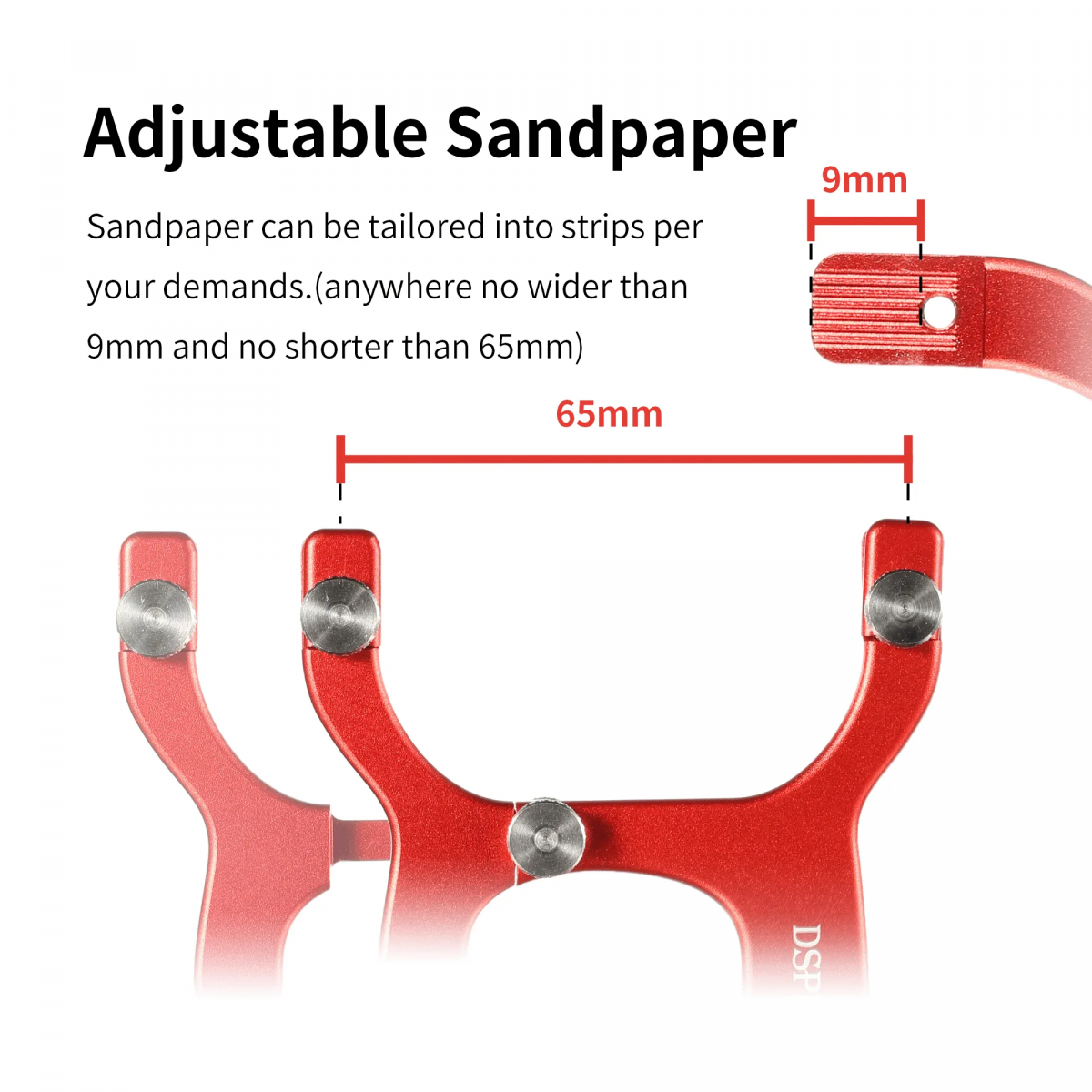 DSPIAE AT-CSS Cylindrical Surface Sander / Sandpaper Holder – image 2