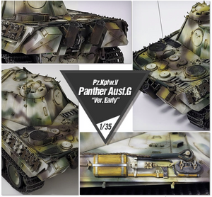 Academy 13529 Pz.Kpfw.V Panther Ausf.G Ver.Early 1/35 – imagen 3