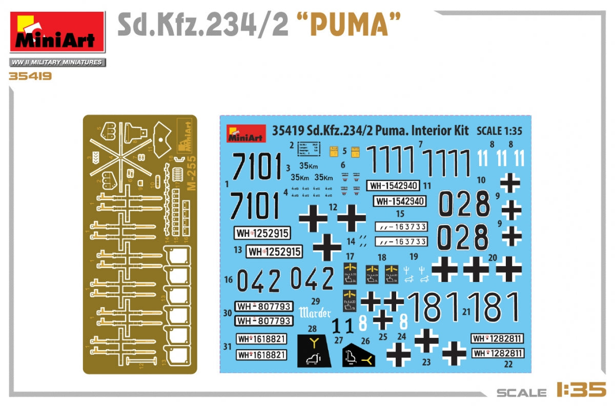 MiniArt 35419 SD.KFZ.234/2 PUMA 1/35 – image 2