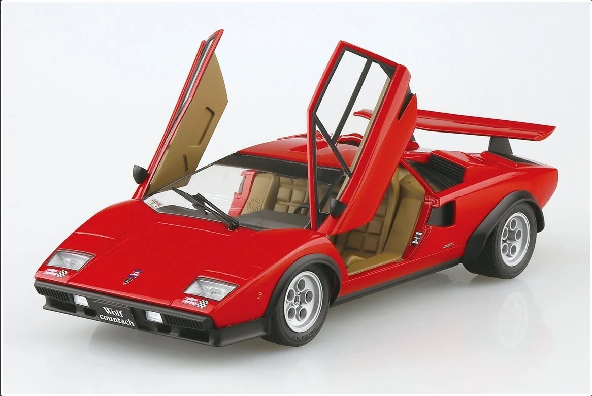 Aoshima 06383 Countach Walter Wolf - Version 2 1/24 – imagen 4