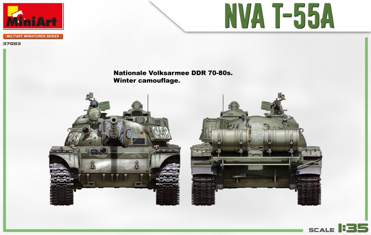 MiniArt 37083 NVA T-55A 1/35 – zdjęcie 9