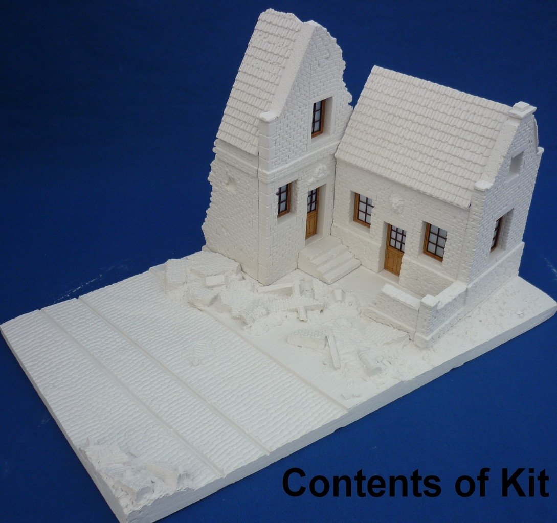 RT-Diorama 35193 Diorama-Base: &amp;quot;Arnheim 1944&amp;quot; New Version 1/35 – imagen 2