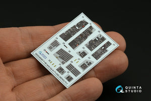 Quinta Studio QD+48387 F-4E early with slatted wing 3D-Printed &amp;amp; coloured Interior on decal paper (Meng) (with 3D-printed resin parts) 1/48 – Bild 7