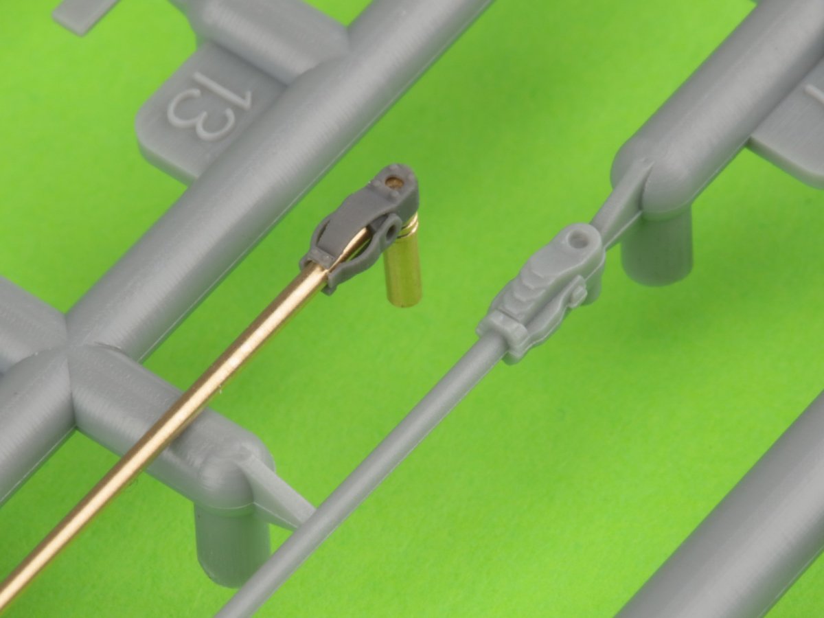 Master GM-35-042 German WWII folding 2m rod antenna (for early PzKpfw II-IV) (1pcs) 1/35 – imagen 4