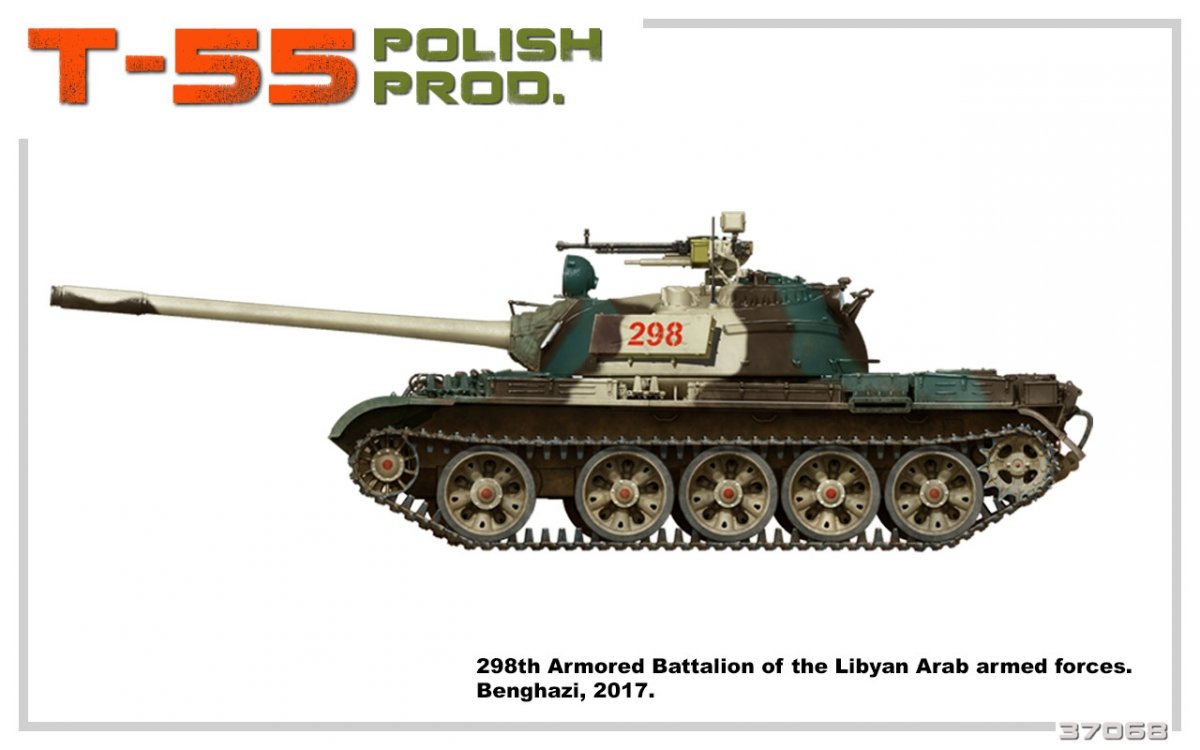 MiniArt 37068 T-55 POLISH PRODUCTION 1/35 – zdjęcie 7
