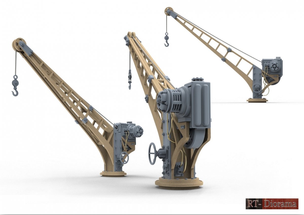 RT-Diorama 35678 4to. Elektrical Port Crane 1/35 – Bild 2