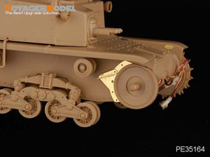 Maquette Voyager PE35164 Char moyen italien M13/40 de la Seconde Guerre mondiale pour TAMIYA 35296 1/35 – image 9
