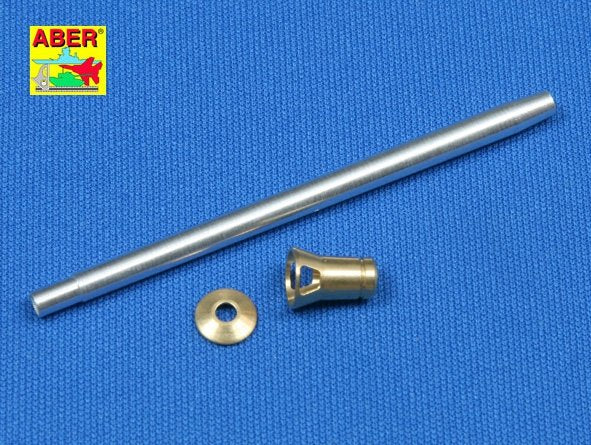 Aber 35L-037 British 75mm Barrel with very late muzzle brake fot to Cromwell Mk IV 1/35