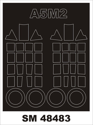 Montex SM48483 A5M2 Claude (première version) FINE MOLDS 1/48