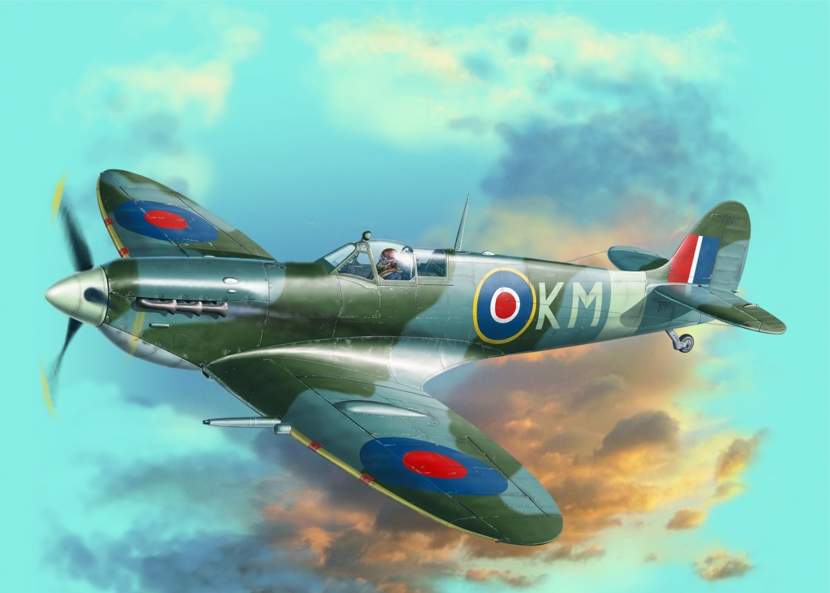 Kovozavody Prostejov KPM0124 Spitfire Mk.Vc Allied Fighters 1/72 – imagen 2