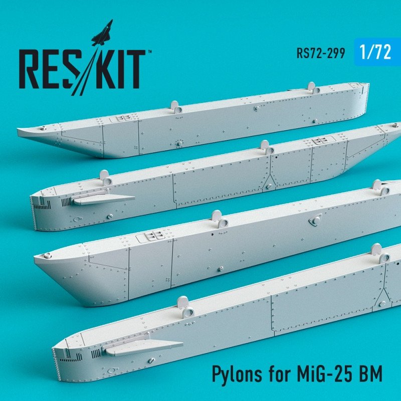 RESKIT RS72-0299 Pylônes pour MiG-25 BM 1/72
