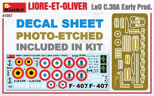 MiniArt 41007 LIORE-ET-OLIVER LeO C.30A Early Prod 1/35 – imagen 2