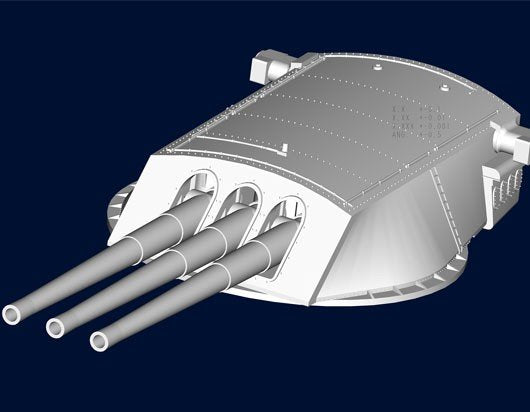 Trumpeter 03701 USS Arizona BB-39 1/200 – imagen 6