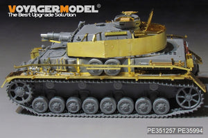 Voyager Model PE351257 WWII German Pz.Kpfw.IV Ausf.F1 LateProduction Basic For DRAGON 6957 1/35 – imagen 5