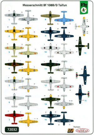 Fly 72032 Messerschmitt Bf 108B/D Taifun 1/72 – zdjęcie 3