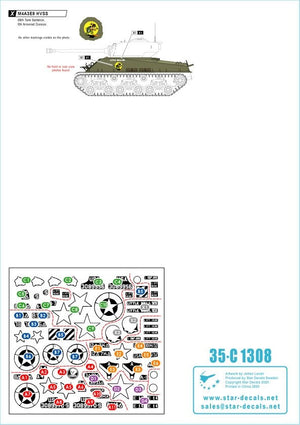 Star Decals 35-C1308 US Armored Mix # 1 1/35 – zdjęcie 2