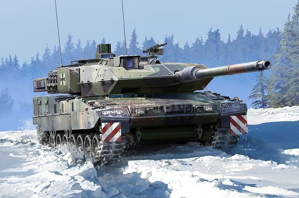 Revell 63355 Leopard 2 A7V Model Set 1/72 – zdjęcie 3