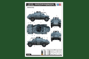 Hobby Boss 83816 German Sd.Kfz.222 Leichter Panzerspahwagen 1/35 – imagen 2