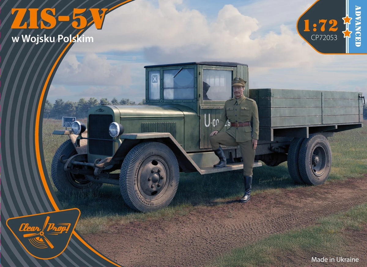 Clear Prop! CP72053 Soviet ZiS-5V - &amp;#39;W Wojsku Polskim&amp;#39; (Advanced Kit) 1/72