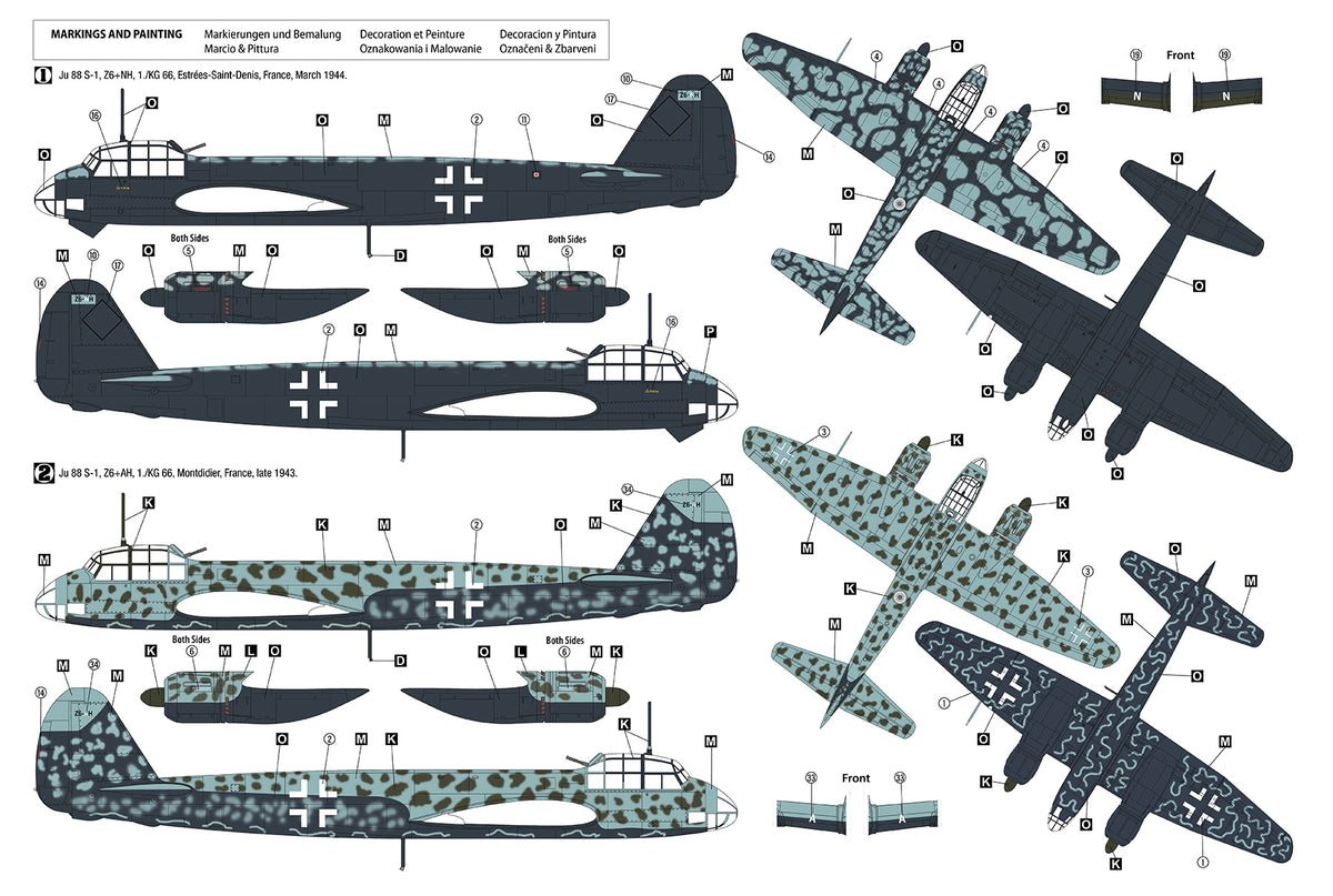 Hobby 2000 72088 Junkers Ju 88 S-1 1/72 – immagine 2