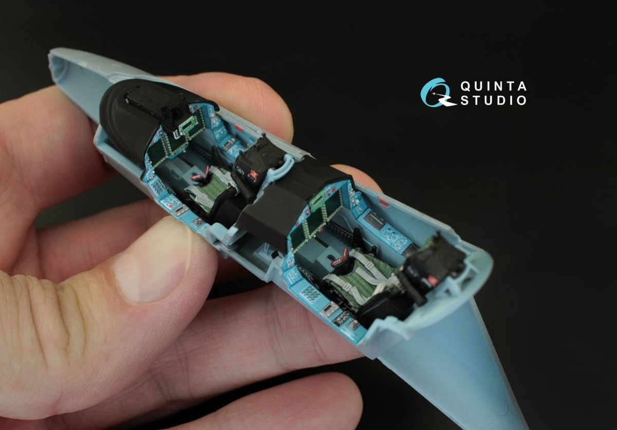 Quinta Studio QD48007 Yak-130 3D-Printed &amp;amp; coloured Interior on decal paper (for Zvezda kits) 1/48 – imagen 8