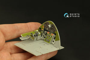 Quinta Studio QD32189 F6F-3E/N Hellcat 3D-Printed coloured Interior on decal paper (Trumpeter) 1/32 – imagen 10