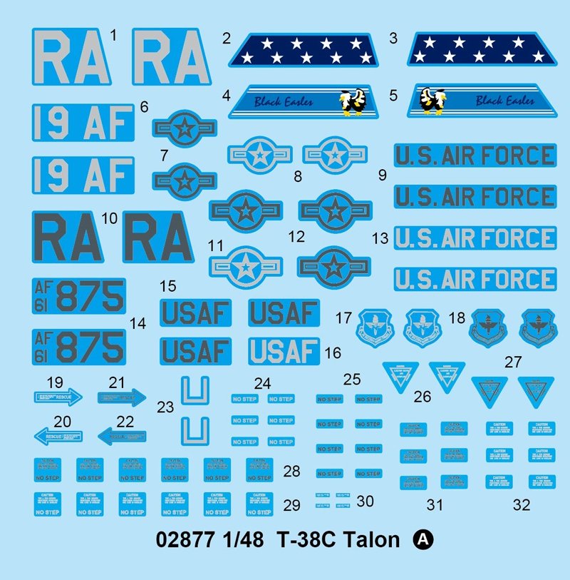 Trumpeter 02877 T-38C Talon – Bild 3