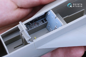 Intérieur imprimé en 3D et coloré sur papier décalcomanie Quinta Studio QD32067 F/A-18E (pour maquette Revell) 1/32 – image 3