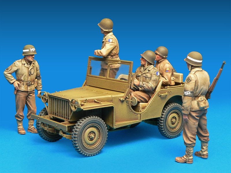 MiniArt 35308 U.S. JEEP CREW &amp;amp; MPs. SPECIAL EDITION 1/35 – imagen 4