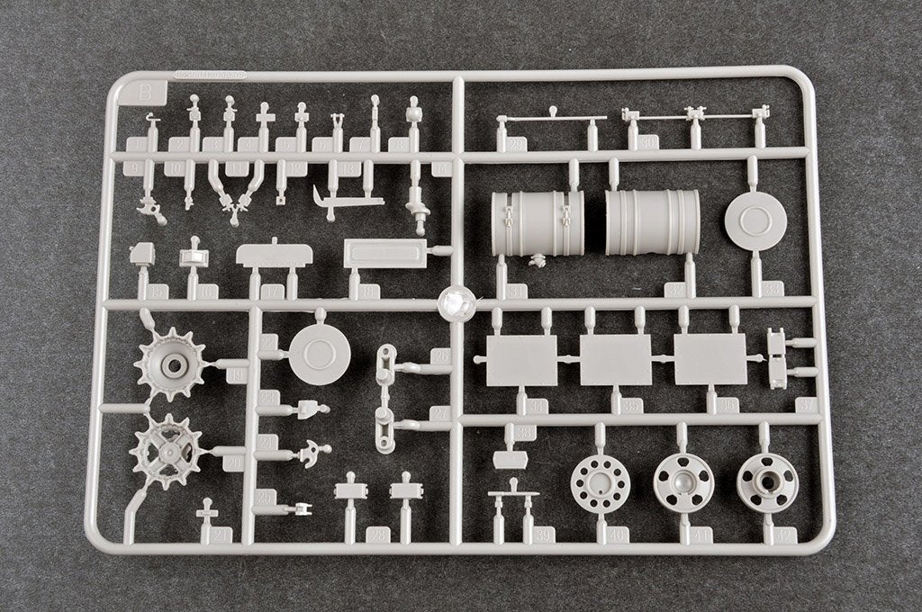 Trumpeter 09609 Russian T-72B1 with KTM-6 &amp;amp; Grating Armour 1/35 – imagen 15
