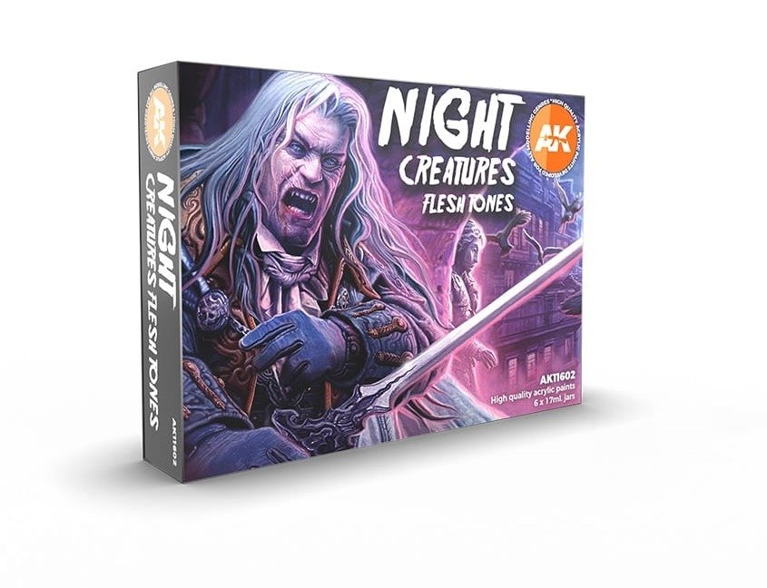 AK Interactive AK11602 3G NIGHT CREATURES CLESH TONE