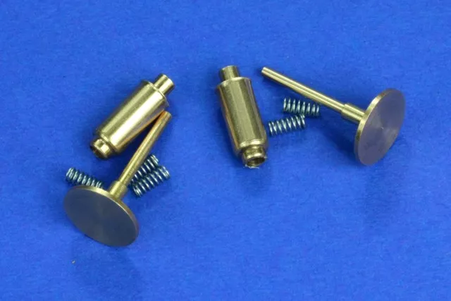 RB Model 35A11 Railroad flat buffer set contains two buffers 1/35 – zdjęcie 2